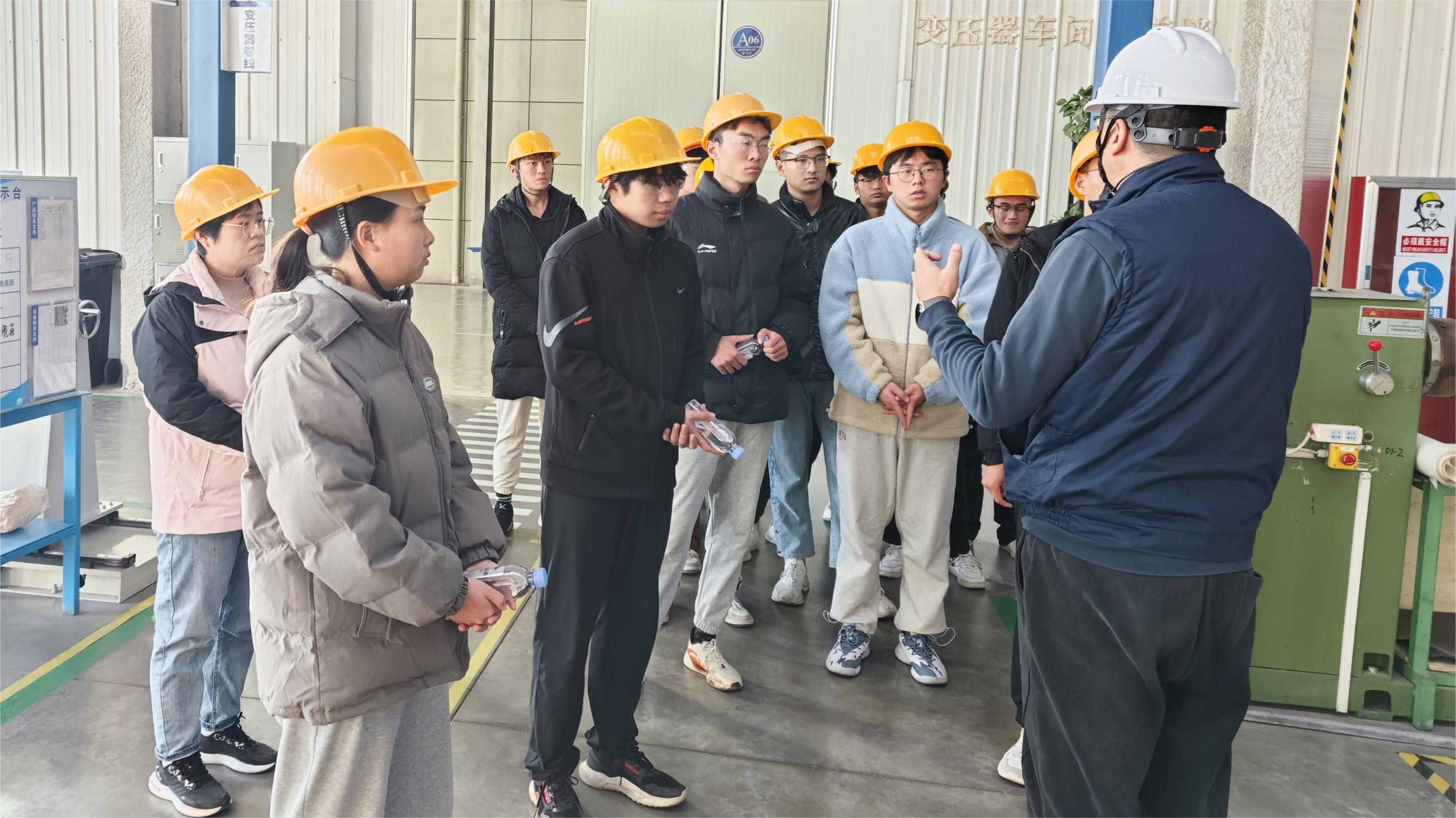 校企合作 协同育人|青岛农业大学机电工程学院师生到云路特变参观学习